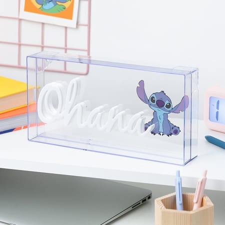 Lilo & Stitch - Ohana LED Neon Light