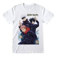 Heroes Inc. Jujutsu Kaisen - Trio White Unisex T-Shirt - M jujutsu, kaisen T-Shirt