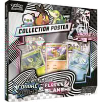 Pokémon JCC : Collection poster Unys Écarlate et Violet - EV 10.5 Foudre Noire et Flamme Blanche - FR