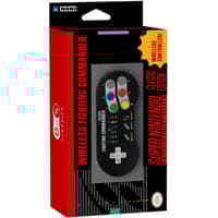 Hori HORI - Super Nintendo Classic Wireless Fighting Commander Gamepad  Super NES Accessories