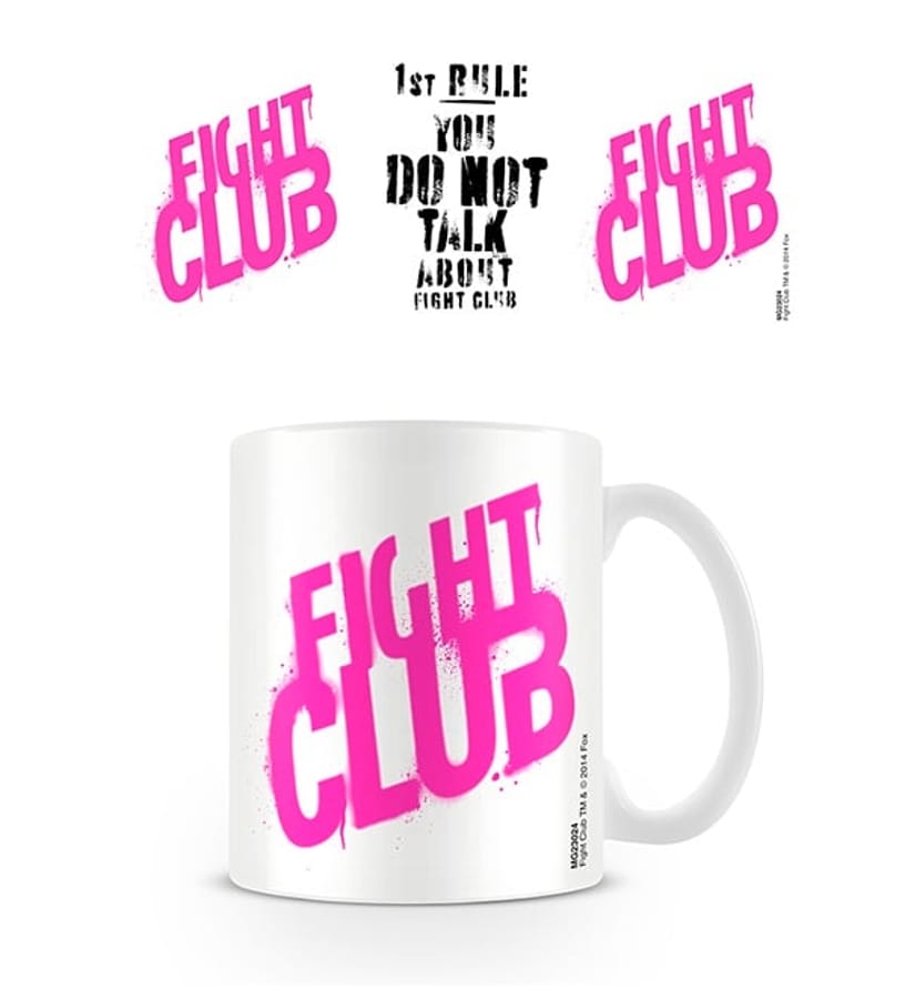 Fight Club - Spray Logo and 1st Rule Mug 