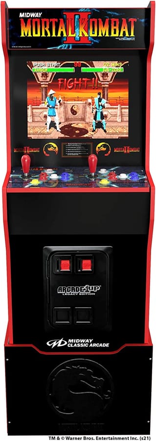 Arcade1Up - Mortal Kombat Midway 12-in-1 Legacy Arcade Machine