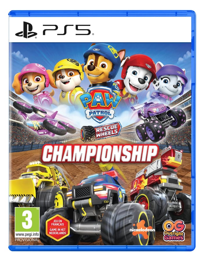 PAW Patrol Rescue Wheels: Championship - PS5 version