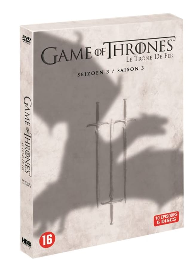 GAME OF THRONES / TRÔNE DE FER, LE - S3 (SDVD)