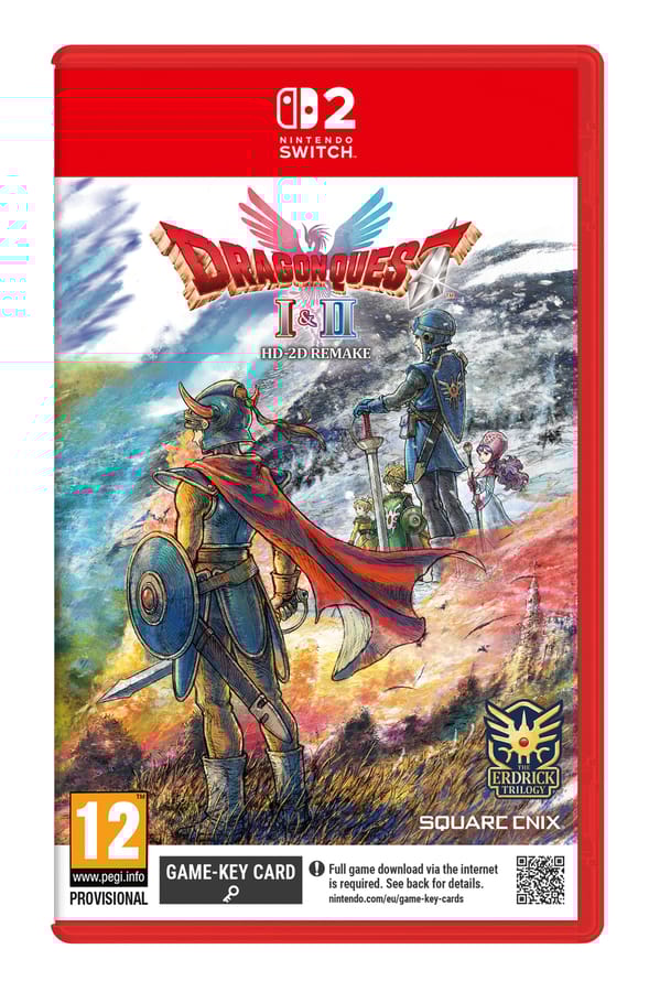 DRAGON QUEST I & II HD-2D Remake - Game-key Card - Nintendo Switch 2 version