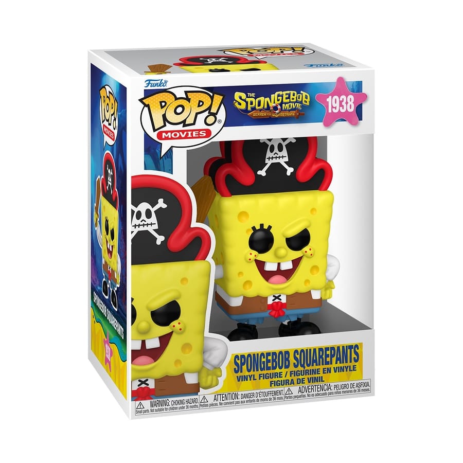 Funko Pop! Movies: The SpongeBob Movie: Search For SquarePants - SpongeBob SquarePants