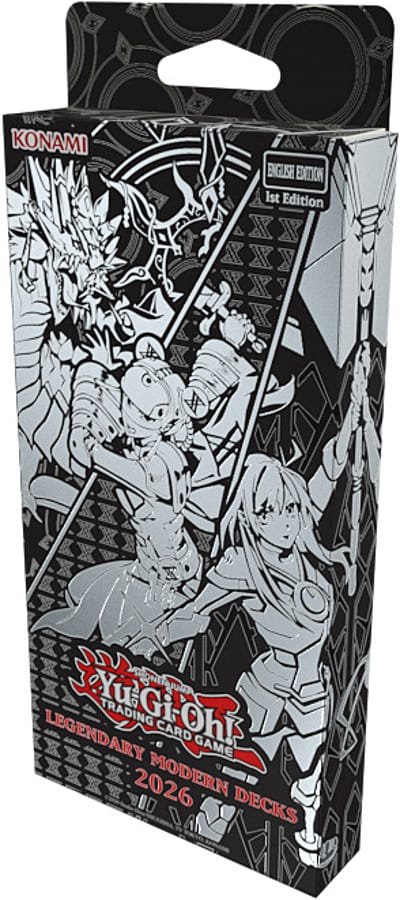 Yu-Gi-Oh! TCG - Legendary Modern Decks 2026 (Cardboard Tuckbox) - UK