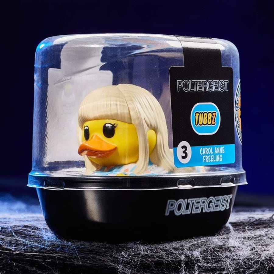 Numskull - TUBBZ Canard de bain - Poltergeist - Carol-Anne (Première Édition) - 9cm