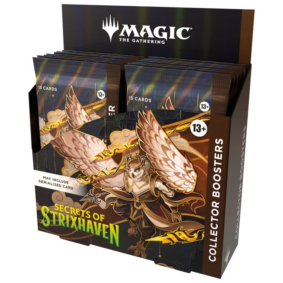 Magic: The Gathering - Secrets of Strixhaven Collector Boosters Display (12 Boosters) - UK