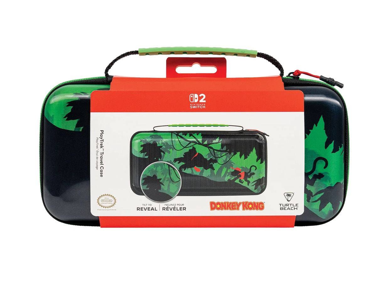 Turtle Beach - PlayTrek Travel Case Donkey Kong for Nintendo Switch, Switch OLED Model & Switch 2