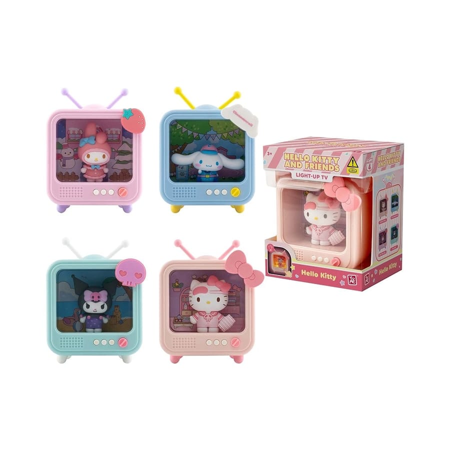 YuMe - Hello Kitty and Friends - Bedside Light TV Series (Display 8 units)