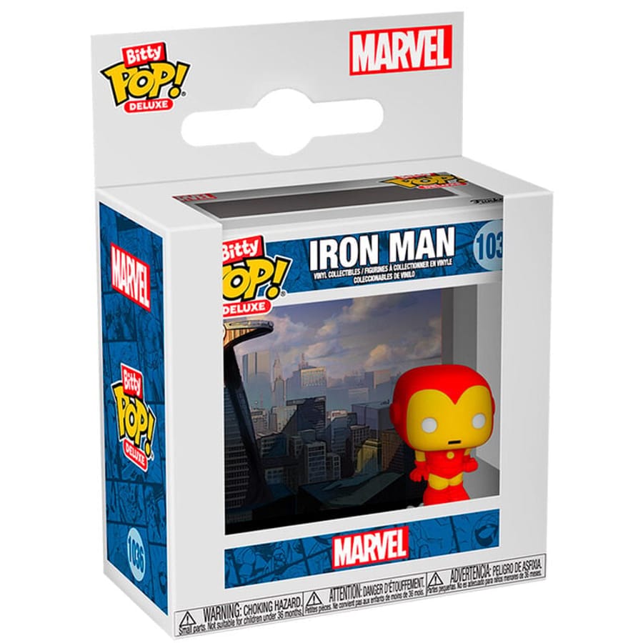 Funko Bitty Pop! Deluxe: Iron Man (Avenger Tower)