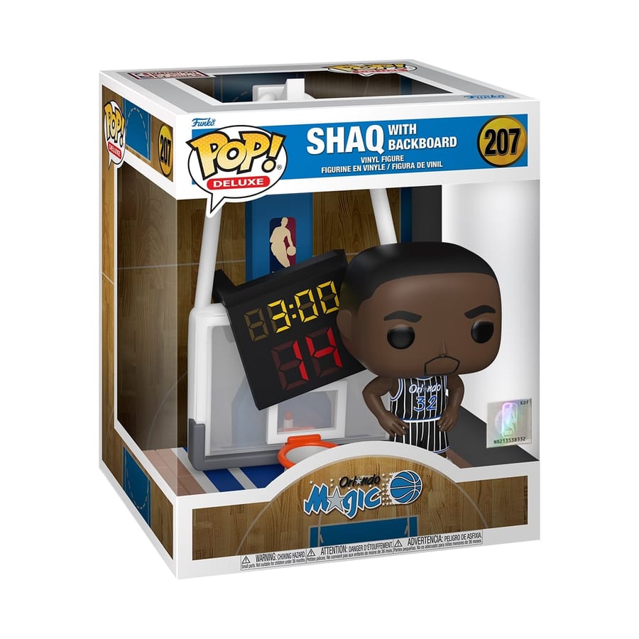 Funko Pop! Deluxe: Orlando Magic - Shaq with Backboard