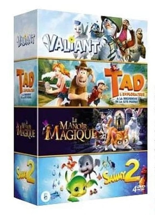 COFFRET ENFANTS VALIANT / TAD/MANOIR/SAMMY2