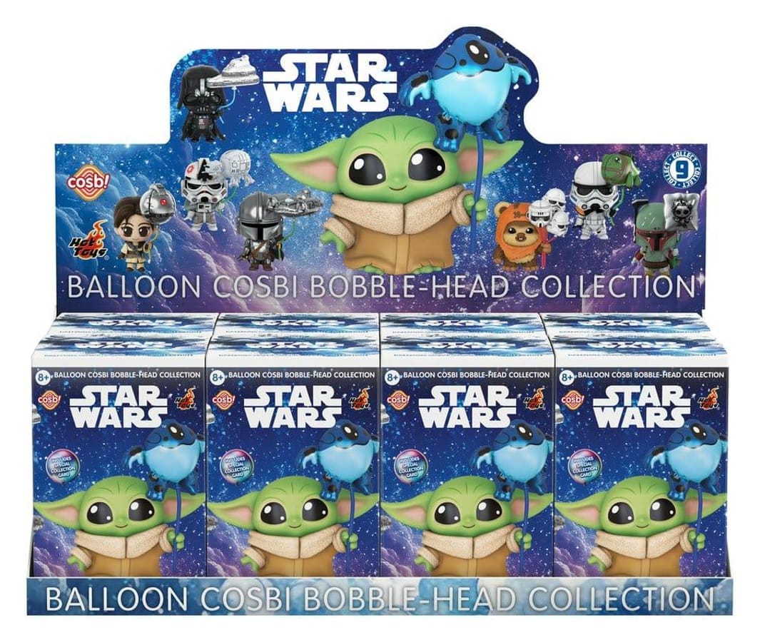YuMe - Star Wars Balloon Cosbi Bobble-Head-collectie Serie 1 Blind Box display (8 dozen)