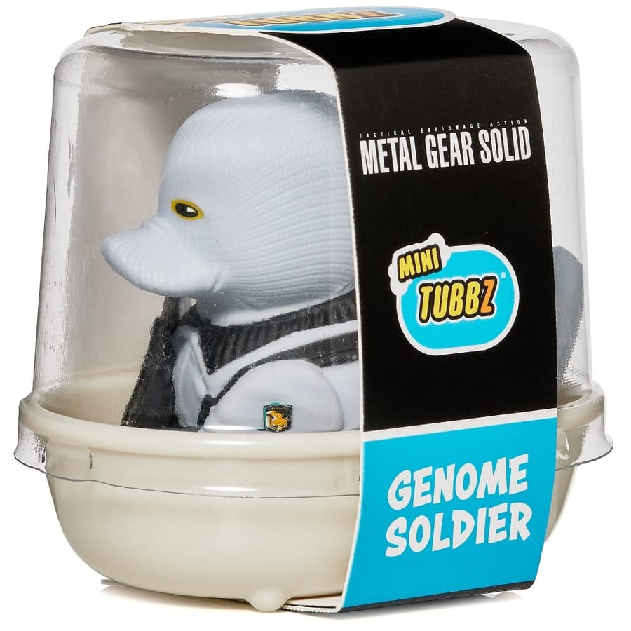 Numskull - Mini TUBBZ Bath Duck - Metal Gear Solid - Genome Soldier (Bathtub Edition) - 5cm