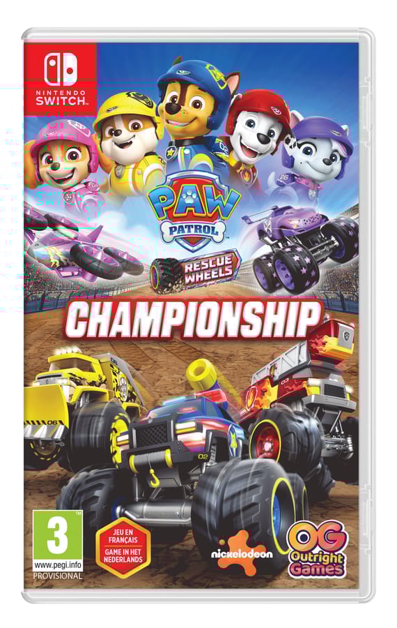 PAW Patrol Rescue Wheels: Championship - Nintendo Switch version
