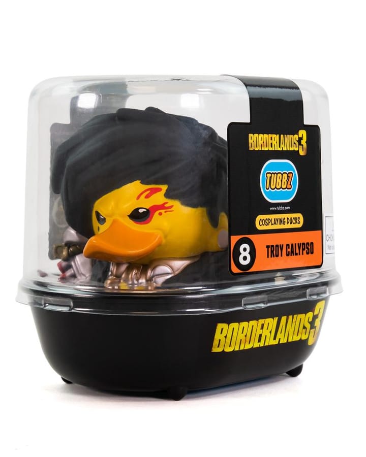 TUBBZ Bath Duck - Borderlands 3 - Troy Calypso - 9cm