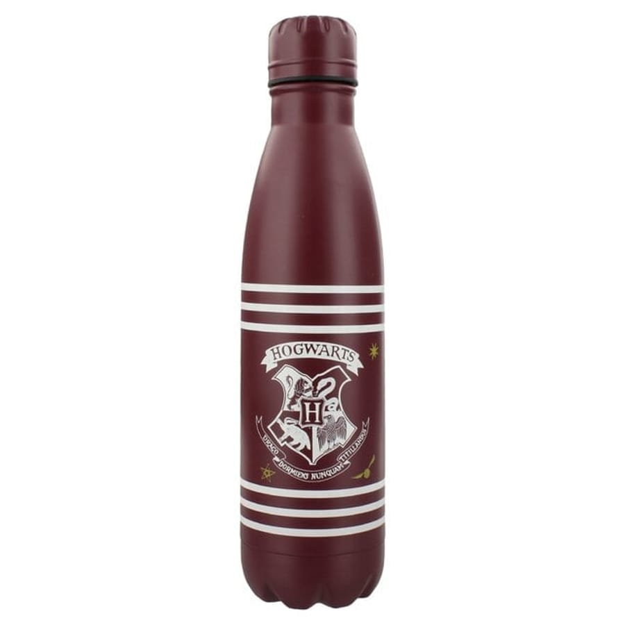 Harry Potter - Crest & Stripes Metal Water Bottle