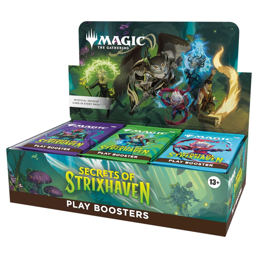 Magic: The Gathering - Secrets of Strixhaven Play Boosters Display (30 Boosters) - UK