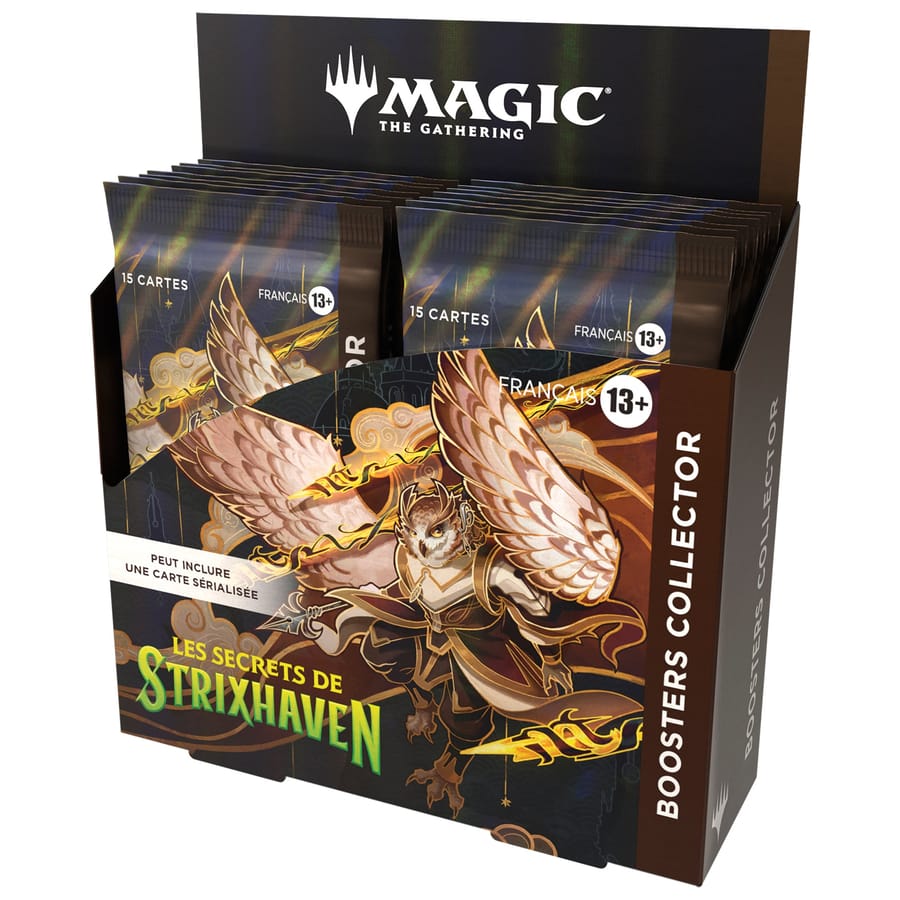 Magic: The Gathering - Display de Boosters Collector Les secrets de Strixhaven (12 Boosters) - FR