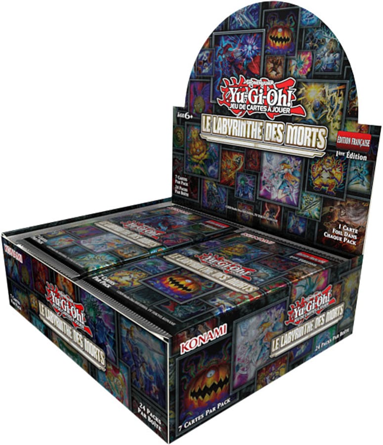 Yu-Gi-Oh! JCC - Display de Pack de Booster Le Labyrinthe des Morts (24 Boosters) - FR