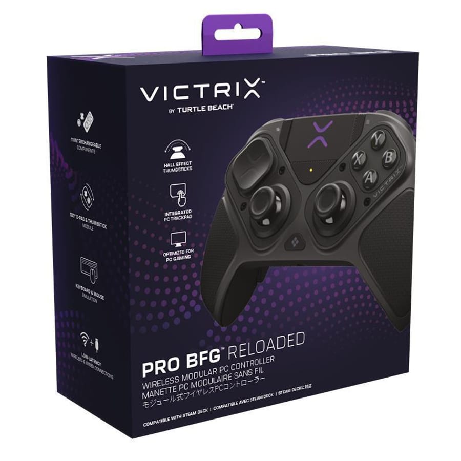 Victrix Pro BFG Reloaded Wireless Modular Controller for Windows 10/11 & Steam Deck