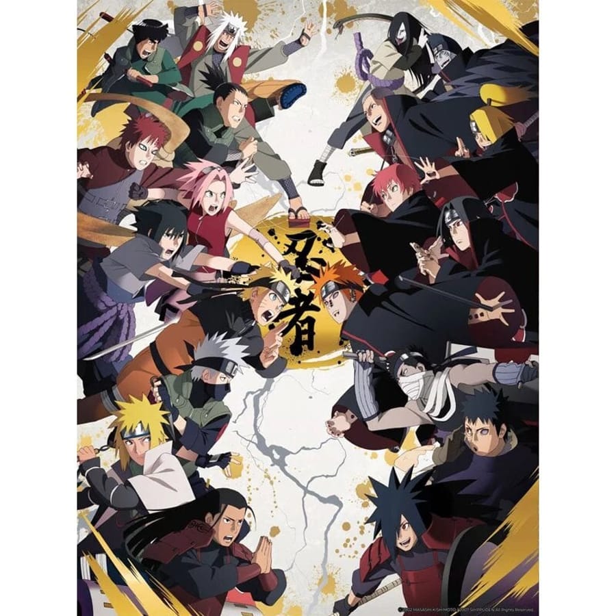 Cartoon Kingdom - Golden Poster - Naruto Shippuden #03 40x31cm