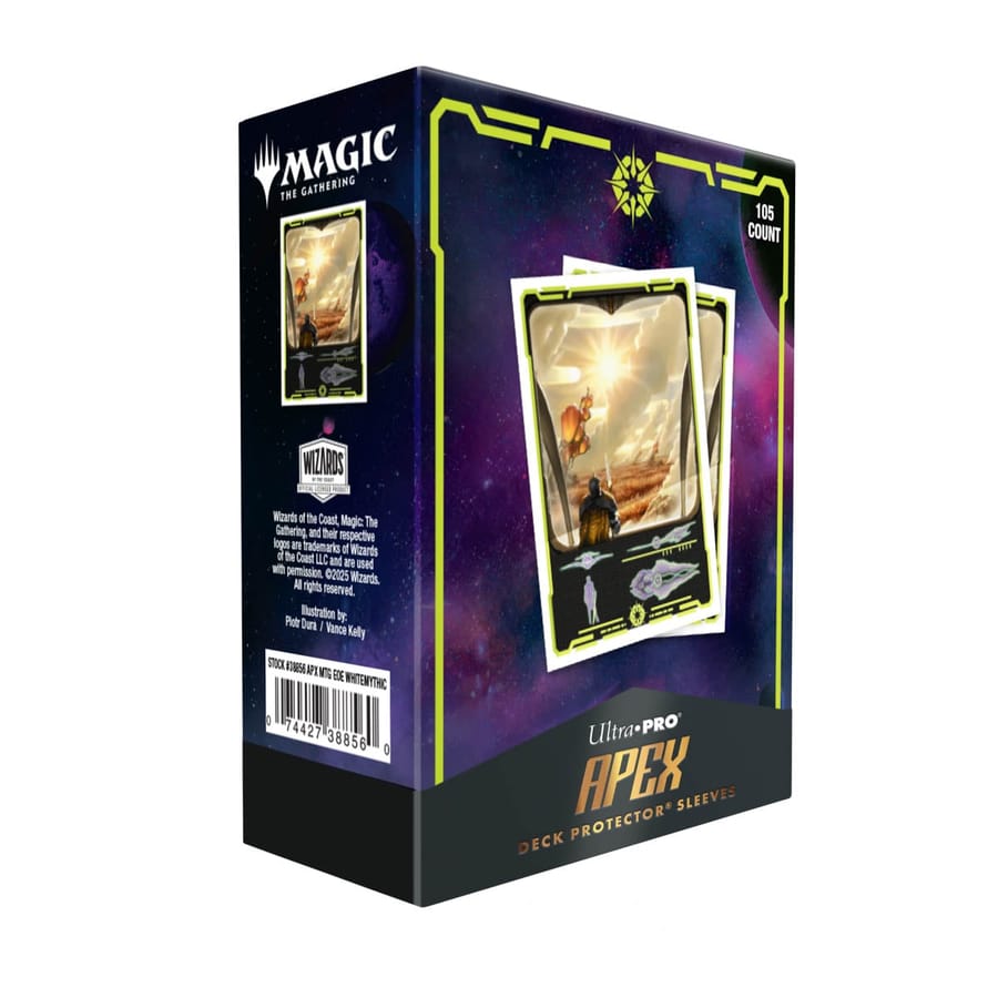 Ultra Pro - Magic: The Gathering - Aux Portes des Éternités - Sachet de 105 protèges cartes Apex Adagia, Bastion Vent-Brûlant - UK