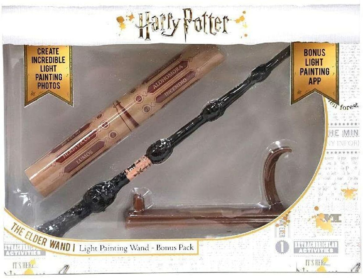 Wow! Wizarding World - Baguette de Sureau Peinture Lumière
