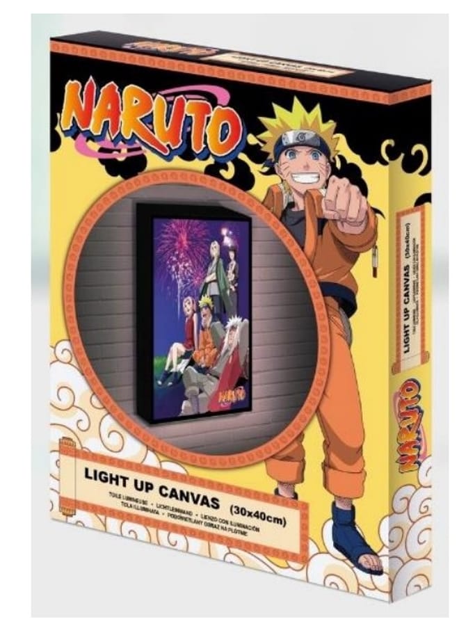 Naruto - Firework Festival Light-Up Canvas 30x40cm