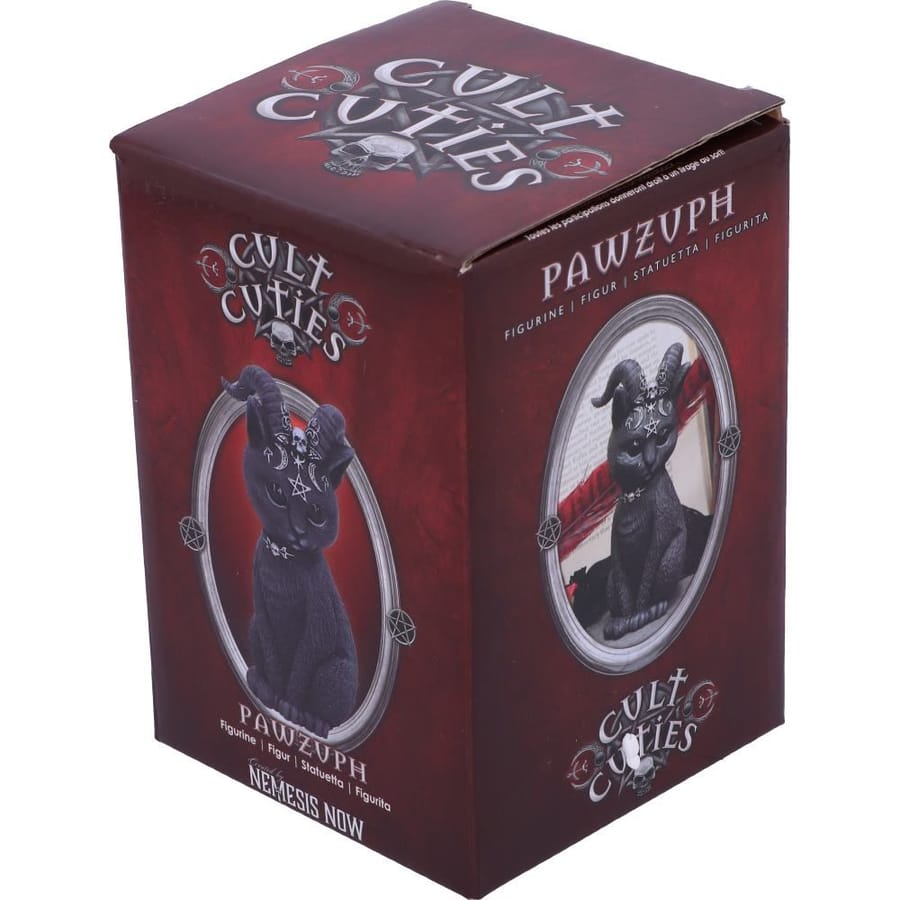 Nemesis Now - Pawzuph Horned Occult Cat Figurine