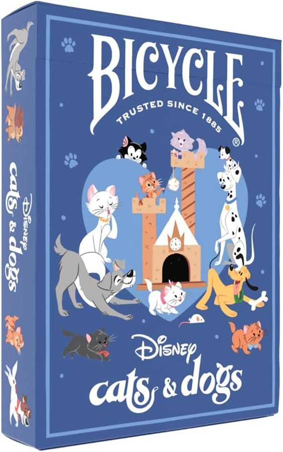 Bicycle - Carte de jeu Standard 56 pièce(s) Disney Cats & Dogs