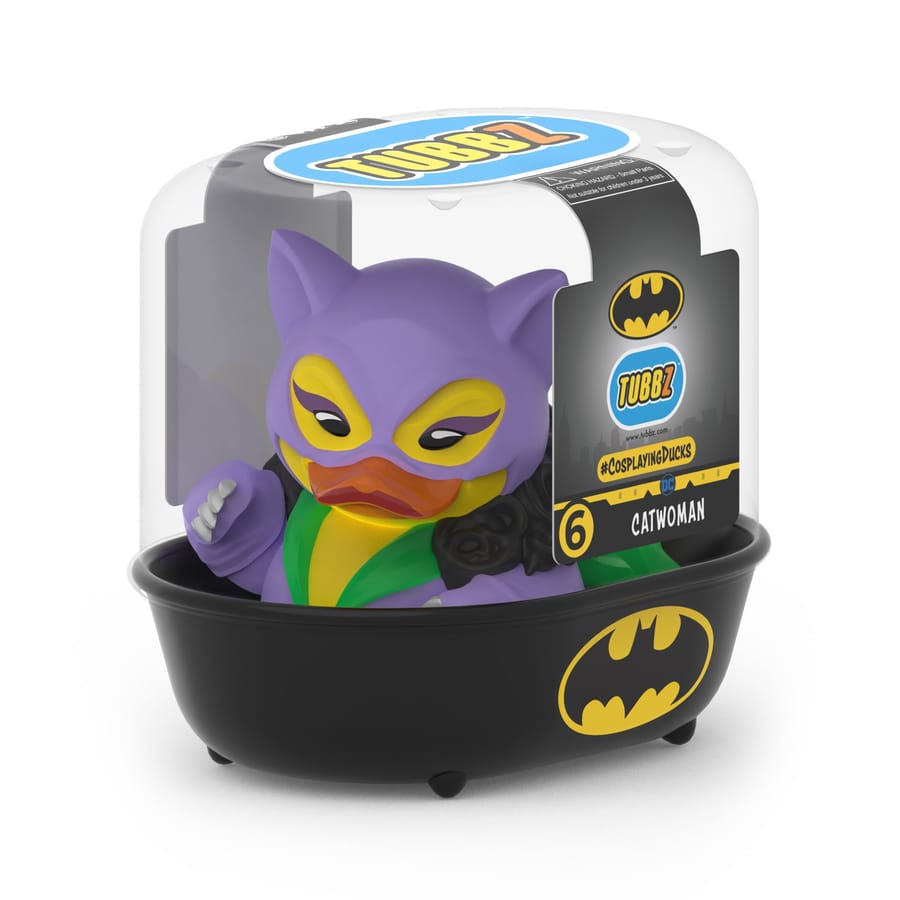Numskull - TUBBZ Canard de bain - DC Comics - Catwoman - 9cm