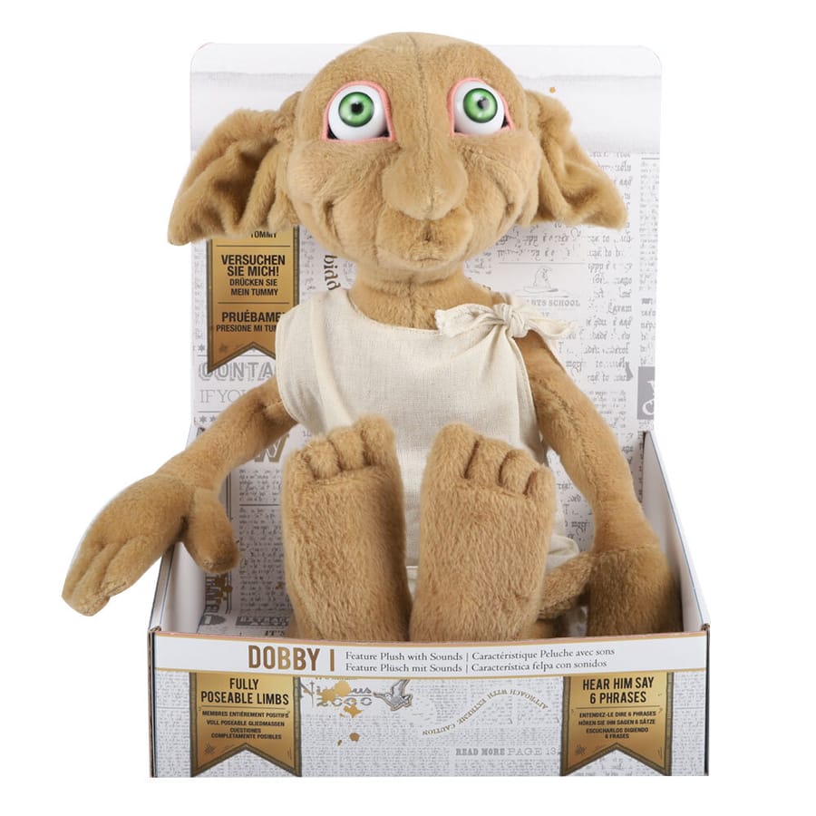 Wow! Wizarding World - Peluche Dobby avec Sons