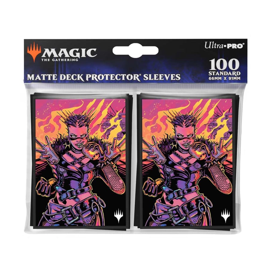 Ultra Pro - Magic: The Gathering - Aetherdrift - Far Fortune, End Boss 100 Standard Sized Card Sleeves Pack (66 x 91 mm) - UK