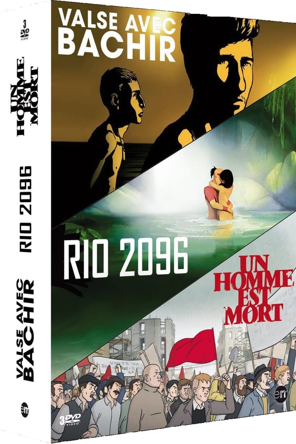 Valse avec Bachir + Rio 2096 + Un homme est mort - Coffret 3 DVD