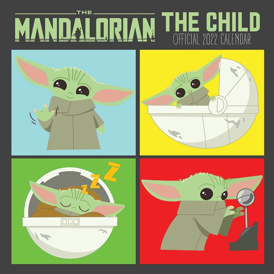 Star Wars - The Mandalorian (The Child) 2022 Calendar