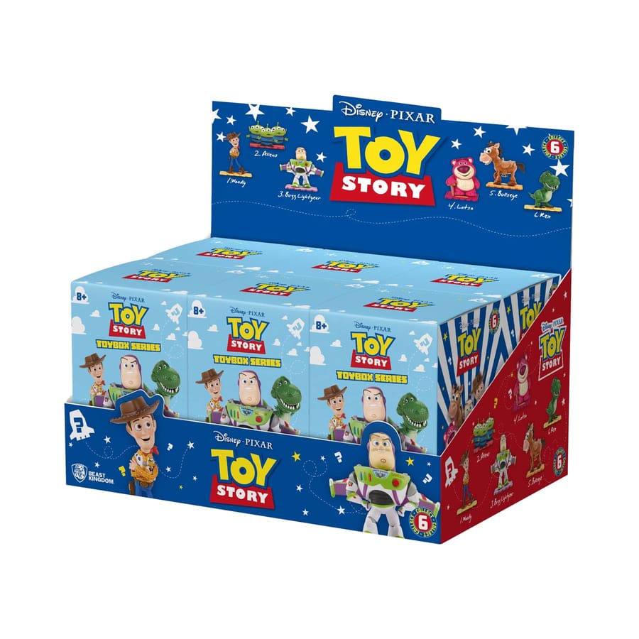 YuMe Hero Box Blind Box Toybox Series - Toy Story - Figures 8cm Display (12 units)