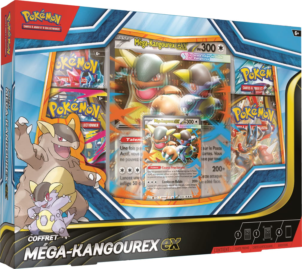 Pokémon JCC : Coffret Méga-Kangourex-ex - FR