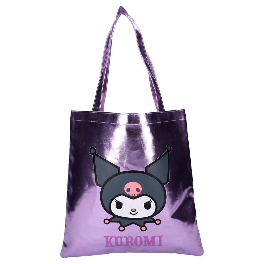 Hello Kitty & Friends - Borsa della spesa "Kuromi Metallic Moves"