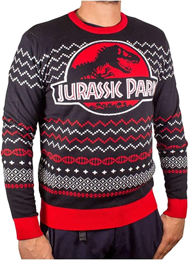 Jurassic Park - Pull de Noël logo Jurassic Park S