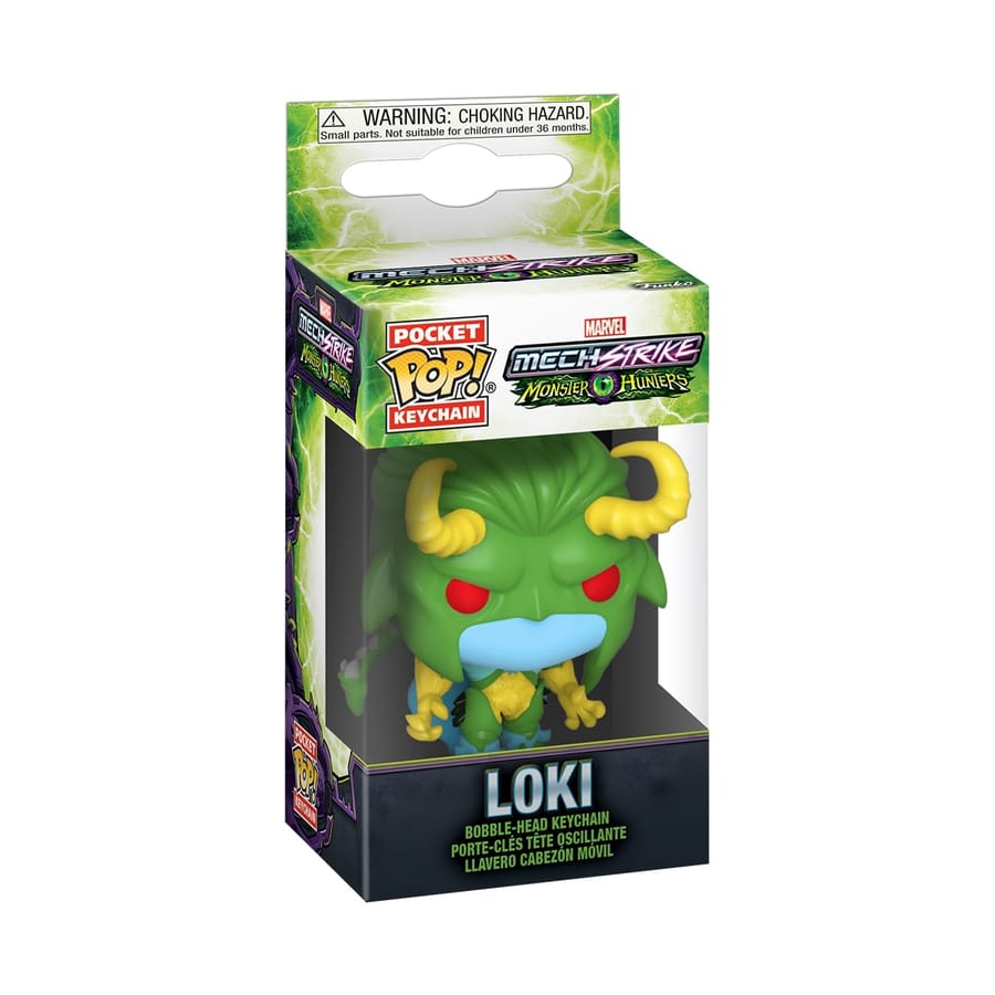 Funko Pocket Pop! Keychain: Monster Hunters - Loki