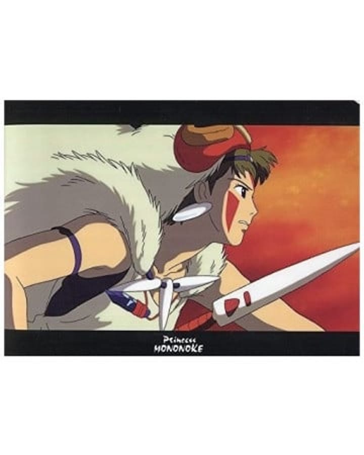 Ghibli - Princess Mononoke - Cartella A4 di battaglia