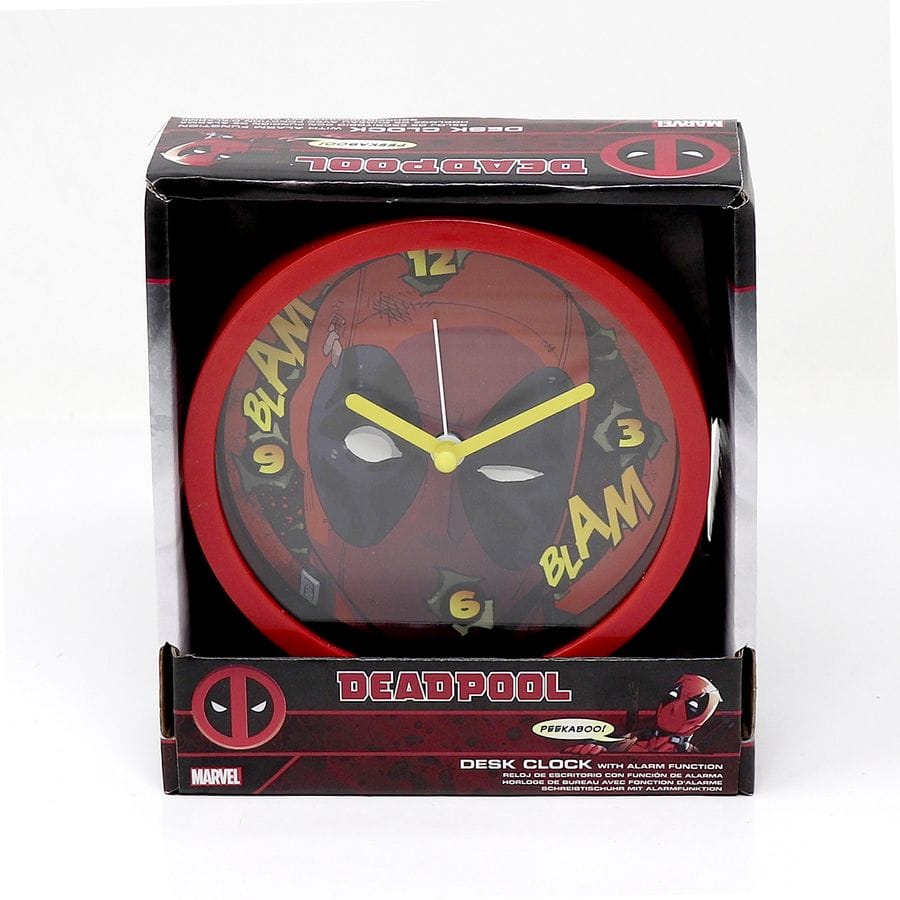 Deadpool - BLAM BLAM Desk Clock