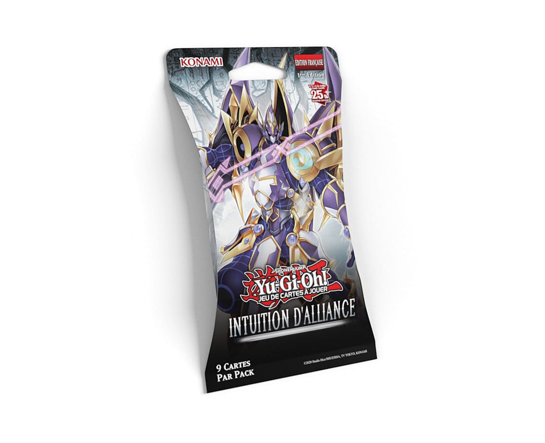 Yu-Gi-Oh! JCC - Pack de Booster Intuition d'Alliance (Blister cartonné) - FR