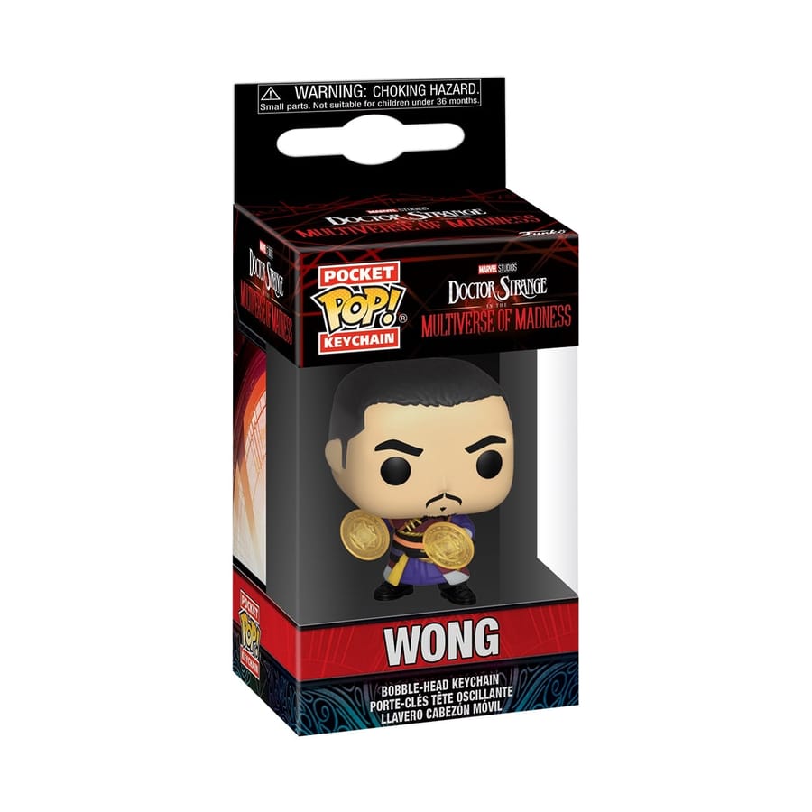 Funko Pocket Pop! Keychain: Doctor Strange in the Multiverse of Madness - Wong