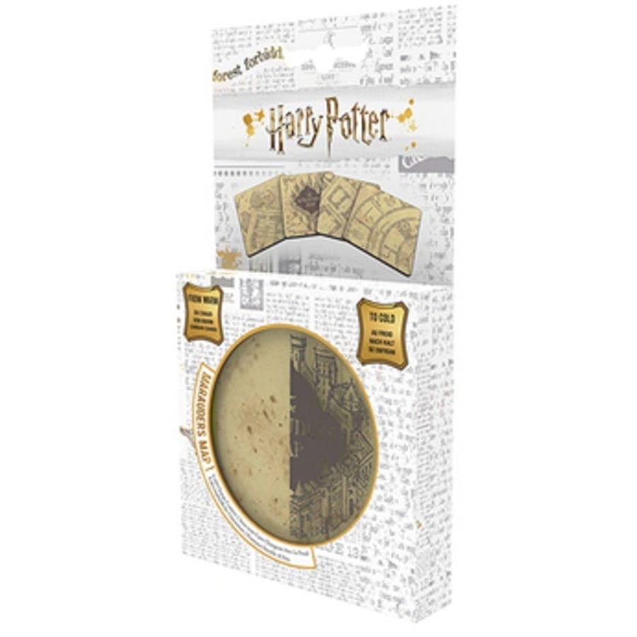 Wow! Wizarding World - Harry Potter Pack de 4 Sous-Verres Thermoréactif Carte du Marauder