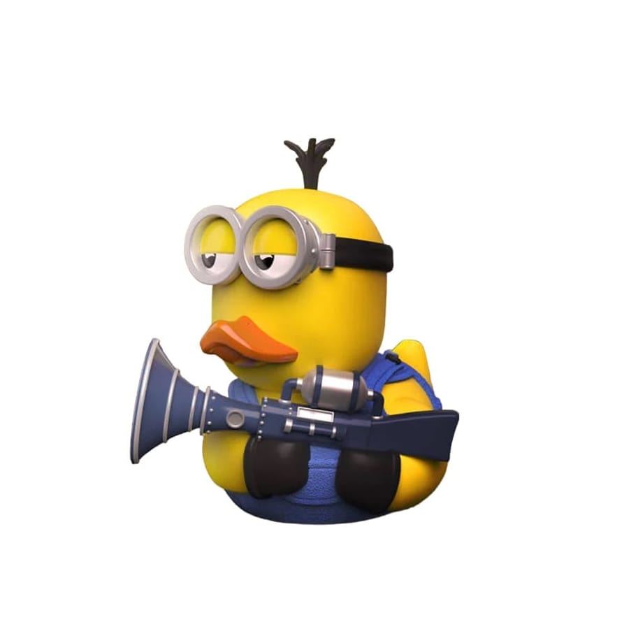 Numskull - TUBBZ Canard de bain - Minions - Kevin (Blaster à Pet) (Première Édition) - 9cm