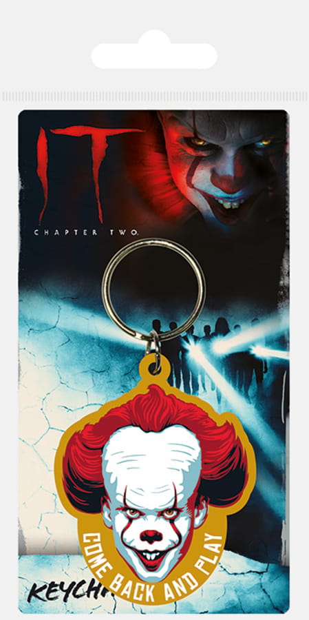 IT Chapter 2 - Come Back and Play Rubber Keychain